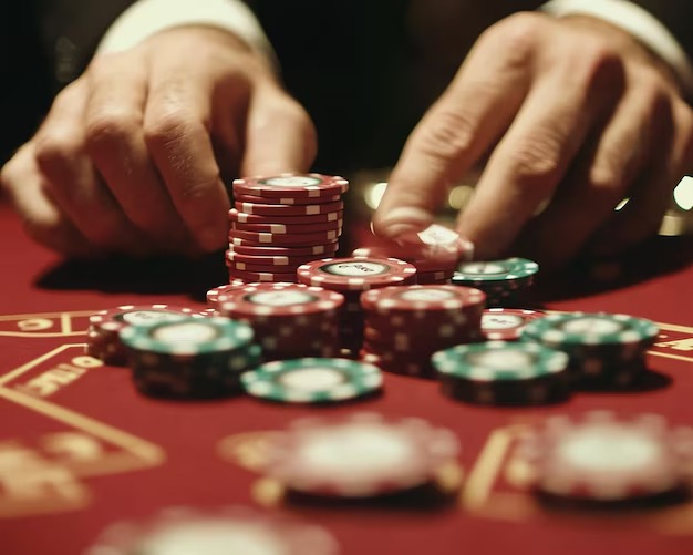 Layar kategori permainan botania menampilkan dealer langsung, slot, dan permainan kartu